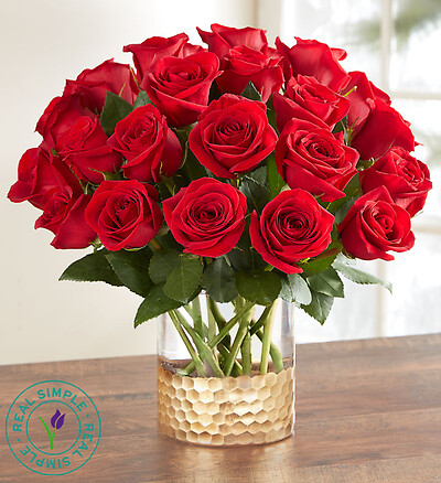 Classic Red Roses by Real Simple&amp;reg;